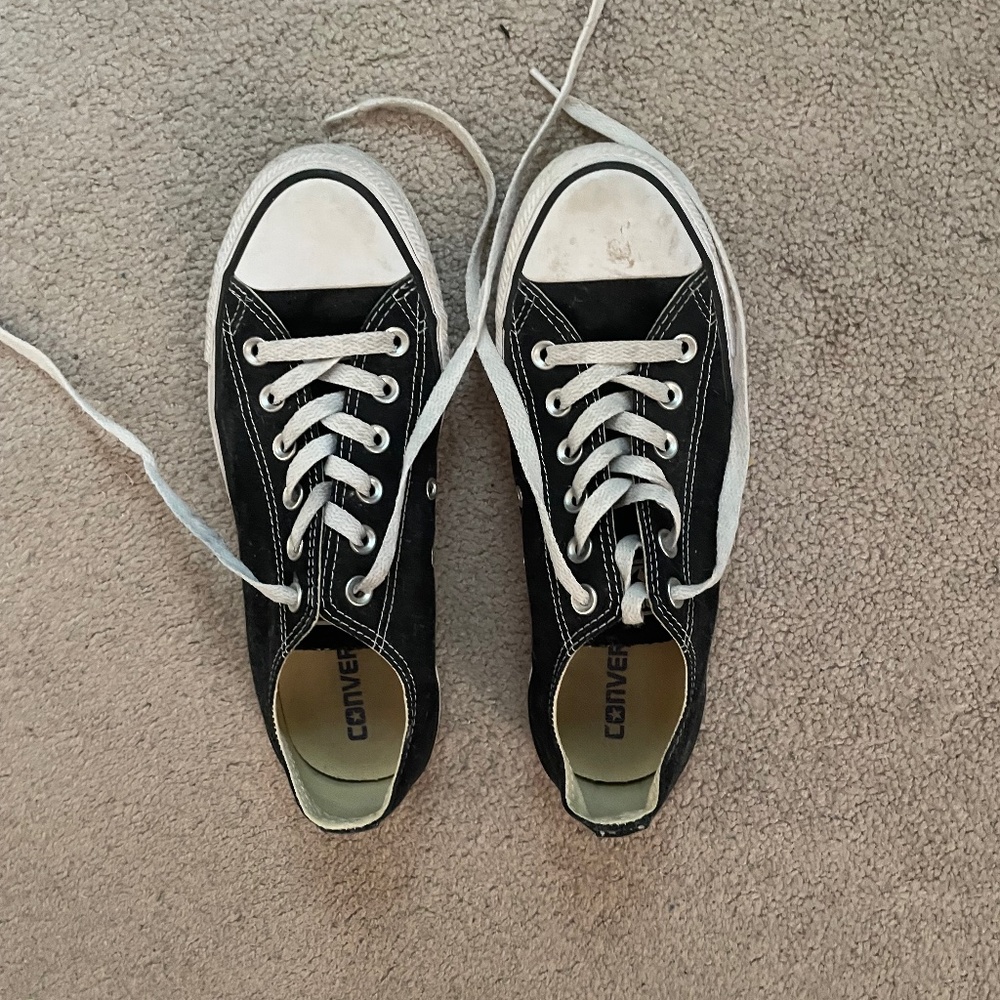 Black All Star Converse